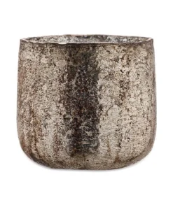 Nkuku Aban Rustic Tealight - Rustic Gold