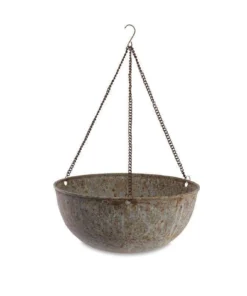 Nkuku Abari Round Hanging Planter