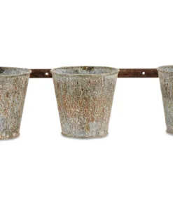 Nkuku Abari Wall Hung Planter Triple Planters & Vases