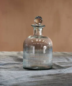 Nkuku Tableware Abeeko Decanter - Smoke