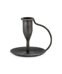 Nkuku New Arrivals Ada Iron Candlestick - Antique Black 9 Nkuku New Arrivals Ada Iron Candlestick - Antique Black