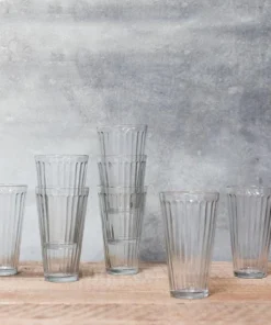 Nkuku Agar Glass Set Tableware