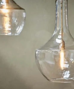 Nkuku Agatarla Glass Pendant - Small Hallway & Bootroom