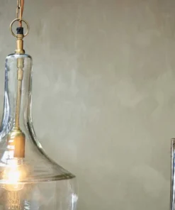 Nkuku Agatarla Glass Pendant - Small Hallway & Bootroom