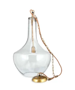 Nkuku Agatarla Glass Pendant - Small Hallway & Bootroom