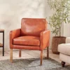 Nkuku Amari Leather Occasional Chair