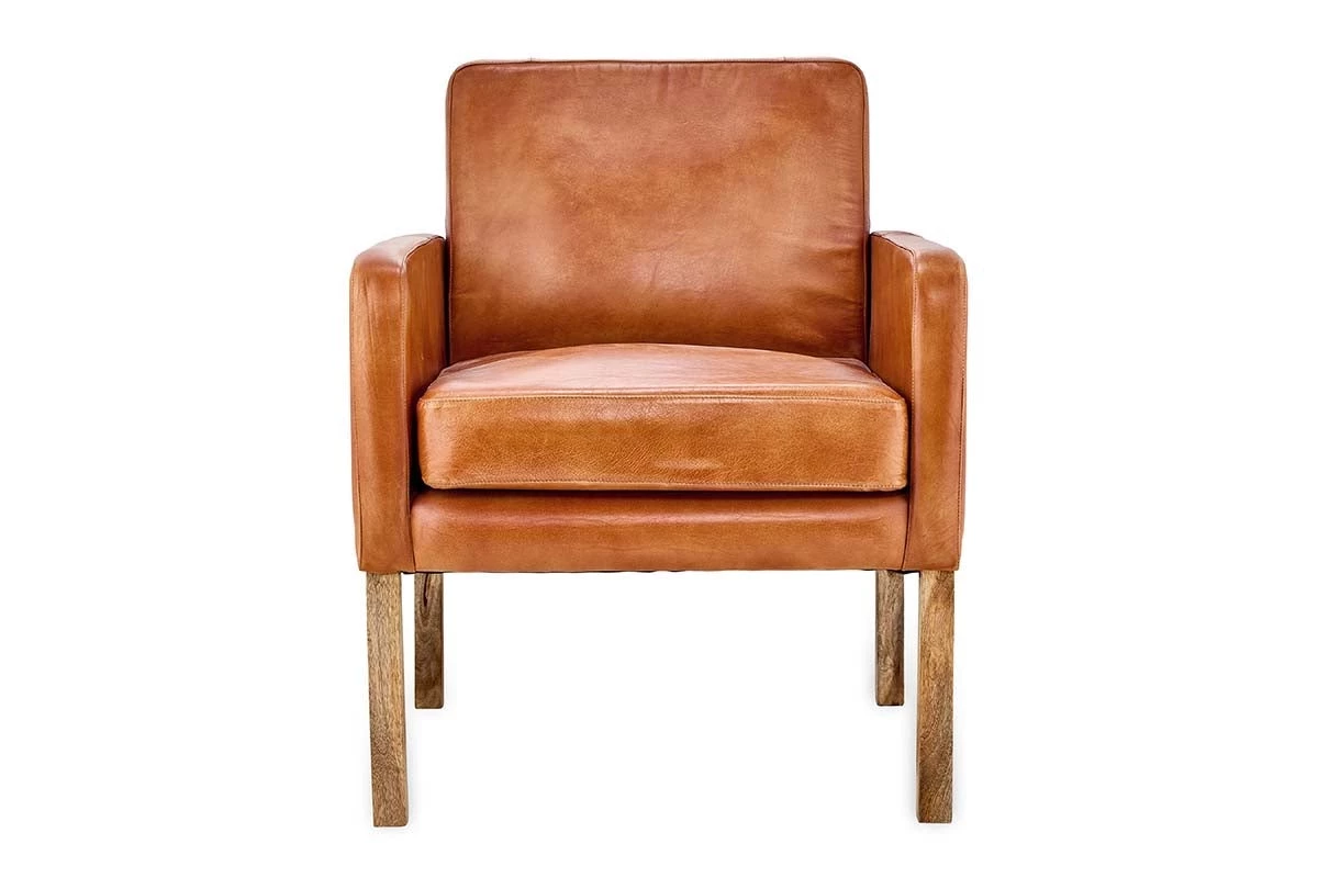 Nkuku Amari Leather Occasional Chair 8 Nkuku Amari Leather Occasional Chair