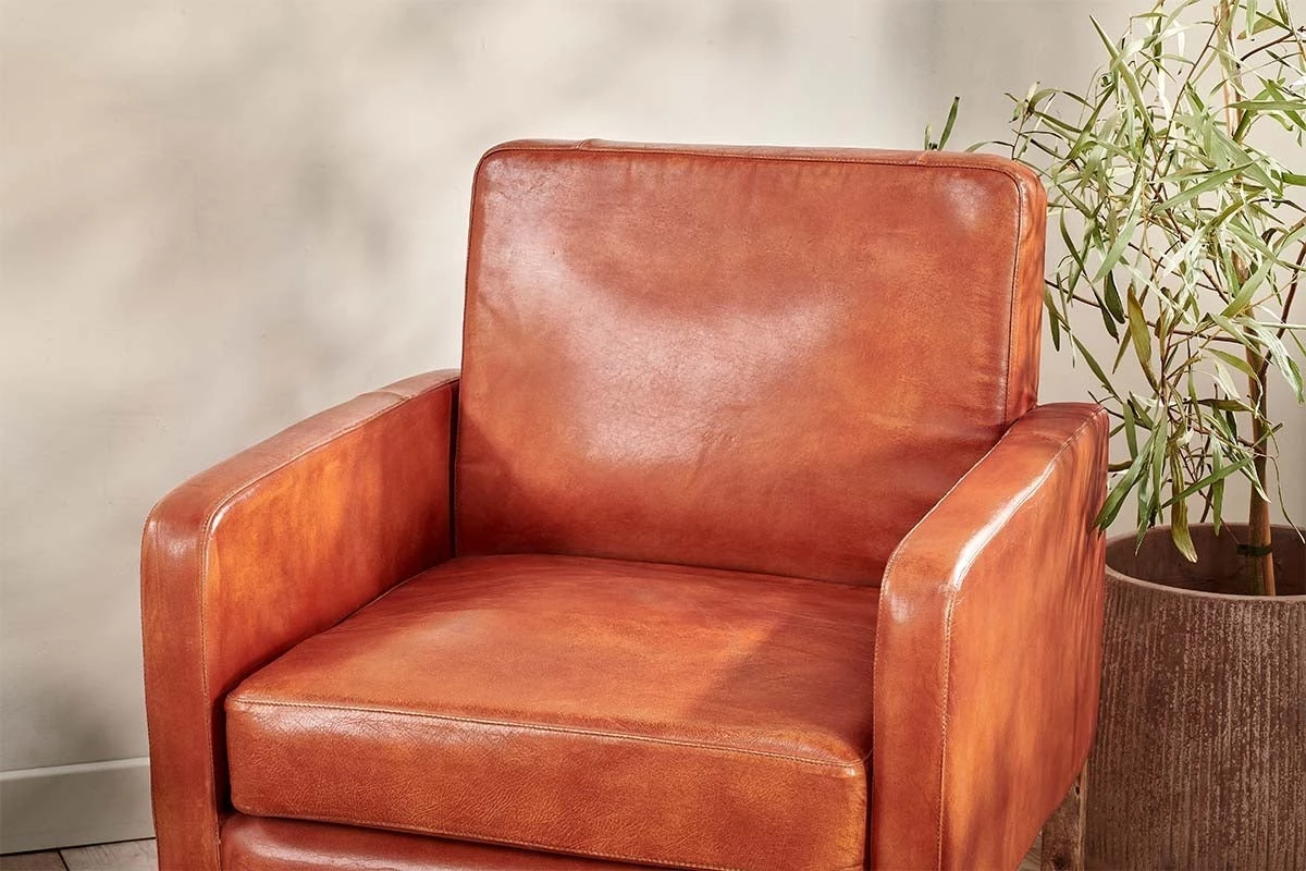 Nkuku Amari Leather Occasional Chair 7 Nkuku Amari Leather Occasional Chair