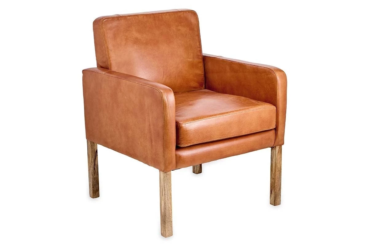 Nkuku Amari Leather Occasional Chair 9 Nkuku Amari Leather Occasional Chair
