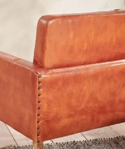 Nkuku Amari Leather Occasional Chair 13 Nkuku Amari Leather Occasional Chair
