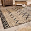 Nkuku Ambara Jute Rug - Large - Black & Natural 2 Nkuku Ambara Jute Rug - Large - Black & Natural