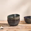 Nkuku Amina Bowl - Sea Grey