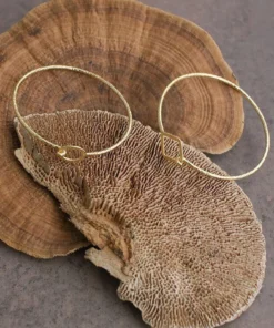 Nkuku Eco-Friendly Gifts Amini Gold Bangle