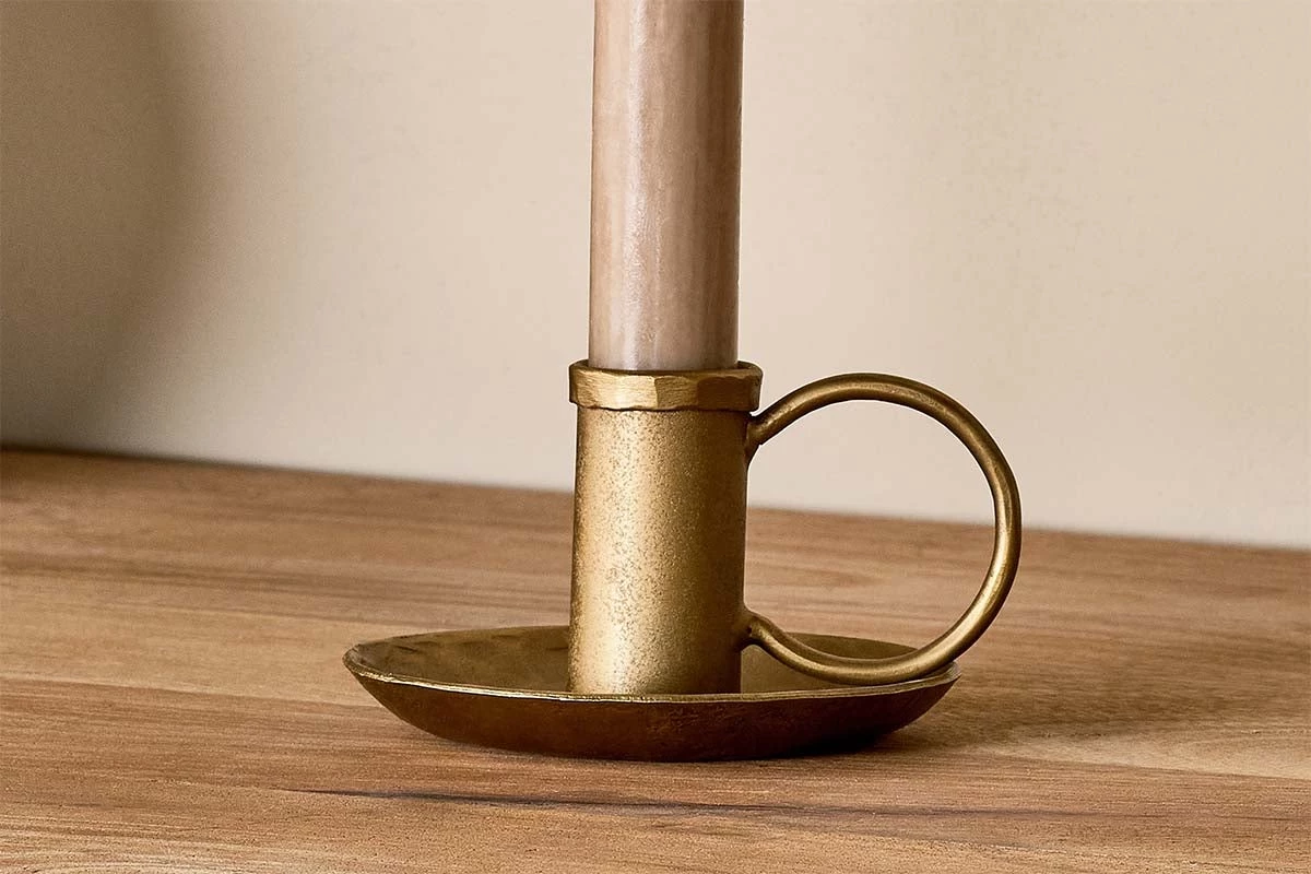 Nkuku New Arrivals Amri Iron Candlestick 4 Nkuku New Arrivals Amri Iron Candlestick