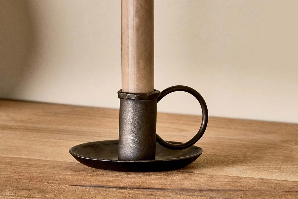 Nkuku Amri Iron Candlestick 4 Nkuku Amri Iron Candlestick