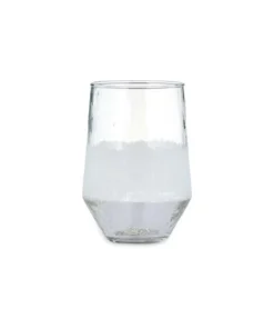 Nkuku Anara Etched Tumbler - Clear - Large (Set Of 4)