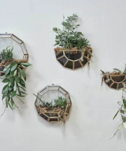 Nkuku Api Wall Hung Planter - Round Home Accessories