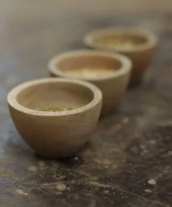 Nkuku Artisan Mini Bowls (Set Of 3) Tableware