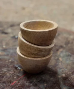 Nkuku Artisan Mini Bowls (Set Of 3) Tableware