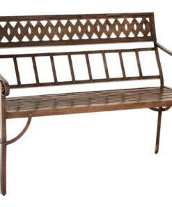 Nkuku Bahula Decorative Iron Bench Garden Furniture 15 Nkuku Bahula Decorative Iron Bench Garden Furniture
