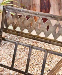 Nkuku Garden Furniture Bahula Decorative Iron Chair