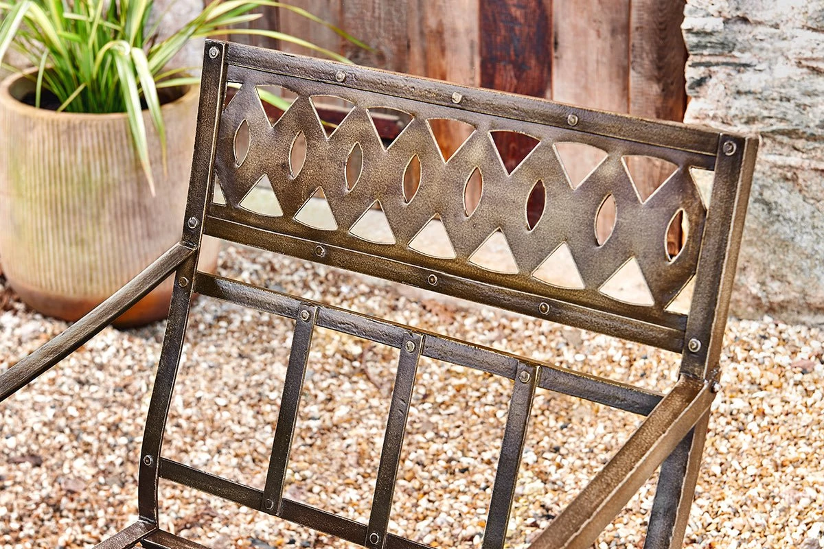 Nkuku Garden Furniture Bahula Decorative Iron Chair 4 Nkuku Garden Furniture Bahula Decorative Iron Chair