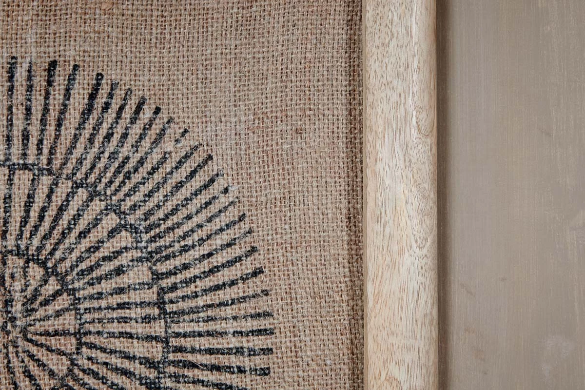 Nkuku Home Accessories Baliem Circular Block Print Artwork 6 Nkuku Home Accessories Baliem Circular Block Print Artwork