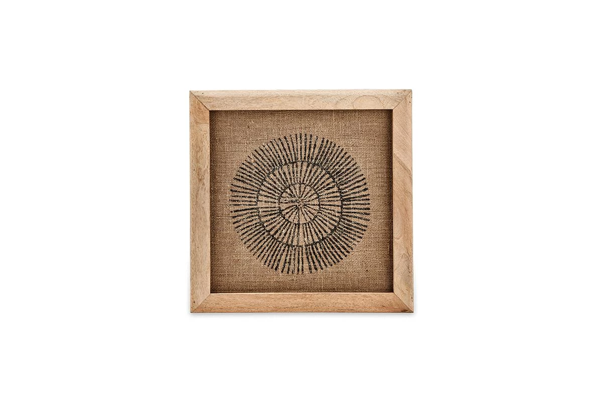 Nkuku Home Accessories Baliem Circular Block Print Artwork 7 Nkuku Home Accessories Baliem Circular Block Print Artwork