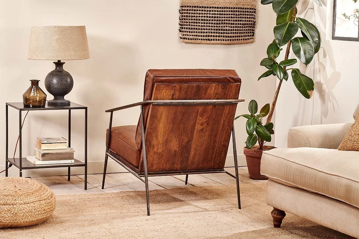 Nkuku Balsasan Leather Armchair 5 Nkuku Balsasan Leather Armchair