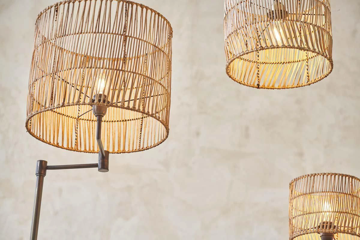 Nkuku Banso Wicker Lampshade - Medium 4 Nkuku Banso Wicker Lampshade - Medium