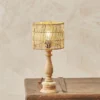 Nkuku Bedroom Banso Wicker Lampshade - Small
