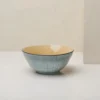 Nkuku Bao Ceramic Serving Bowl - Mustard 2 Nkuku Bao Ceramic Serving Bowl - Mustard