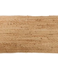 Nkuku Barjora Braided Hemp Long Cushion Cover