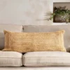 Nkuku Barjora Braided Hemp Long Cushion Cover