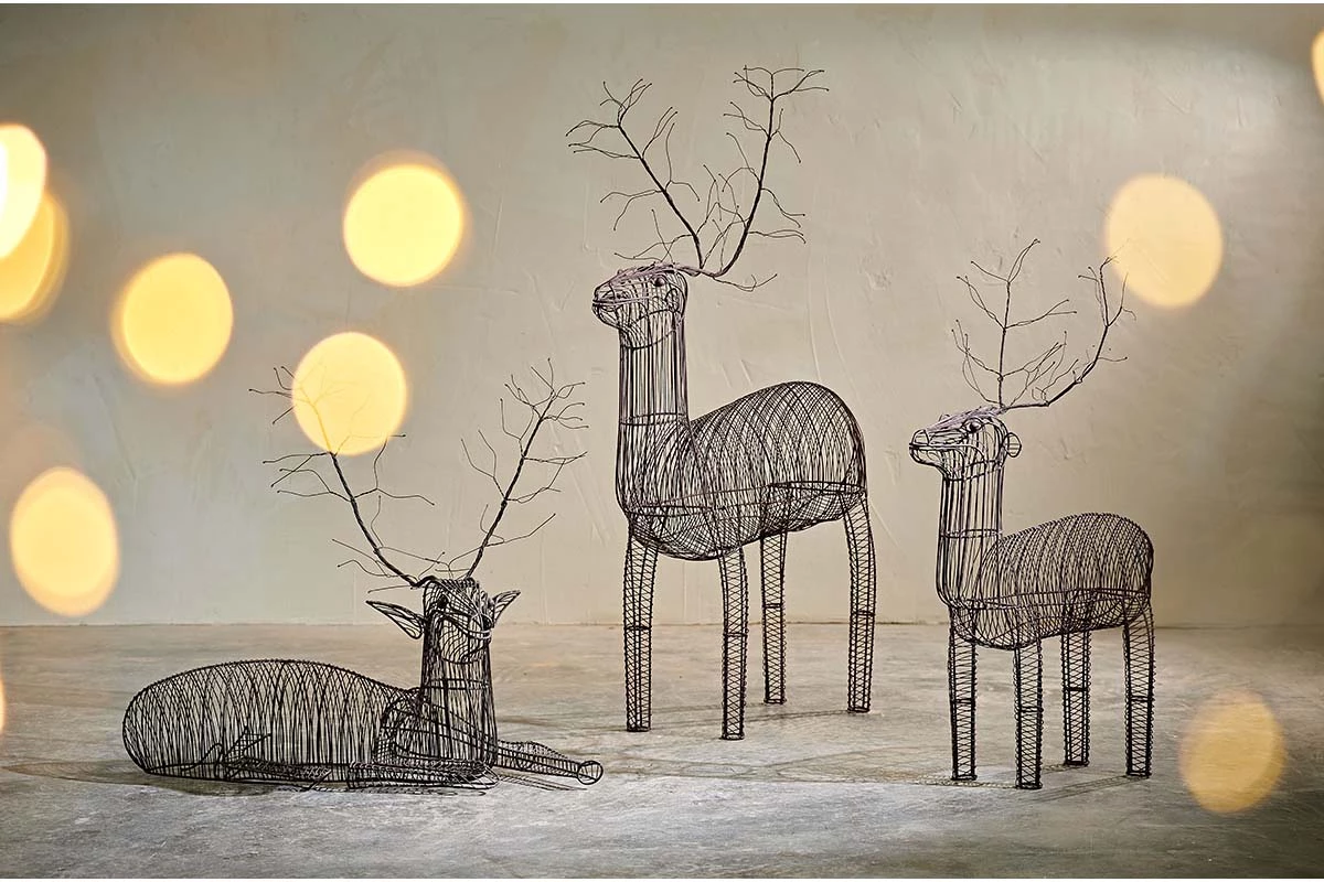 Nkuku Bassam Standing Reindeer 5 Nkuku Bassam Standing Reindeer