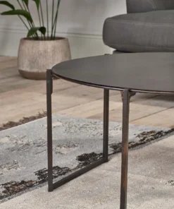 Nkuku Batang Iron Coffee Table Living Room