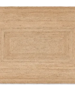 Nkuku Braided Hemp Rug - Natural