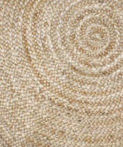 Nkuku Home Accessories Braided Hemp Rug - Round