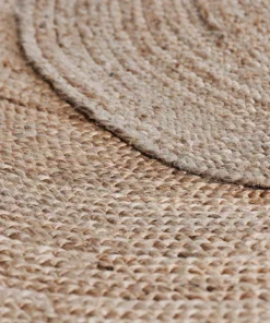 Nkuku Home Accessories Braided Hemp Rug - Round 10 Nkuku Home Accessories Braided Hemp Rug - Round