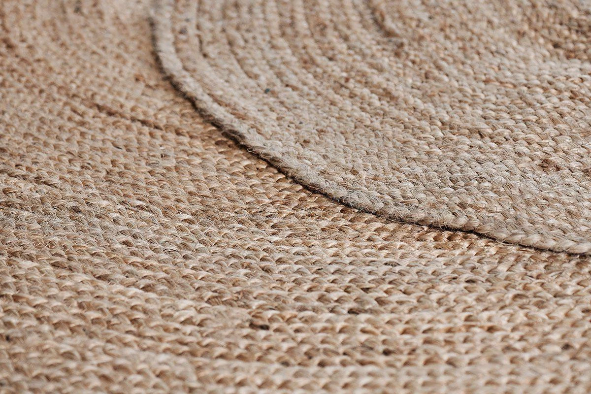 Nkuku Home Accessories Braided Hemp Rug - Round 6 Nkuku Home Accessories Braided Hemp Rug - Round