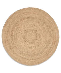 Nkuku Home Accessories Braided Hemp Rug - Round 11 Nkuku Home Accessories Braided Hemp Rug - Round