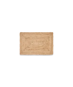 Nkuku Braided Hemp Rug - Small - Natural