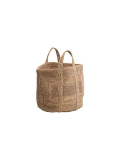 Nkuku Braided Hemp Storage Basket - Natural Soft Furnishings