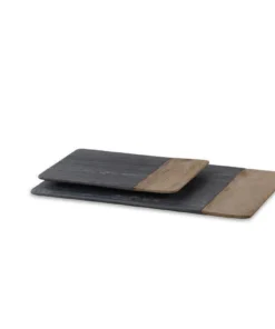 Nkuku Serveware Bwari Long Marble Board - Grey 11 Nkuku Serveware Bwari Long Marble Board - Grey