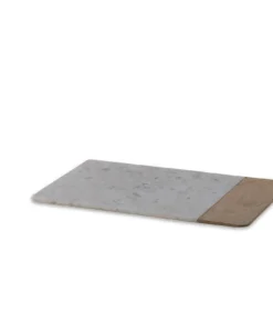 Nkuku Bwari Long Marble Board - White