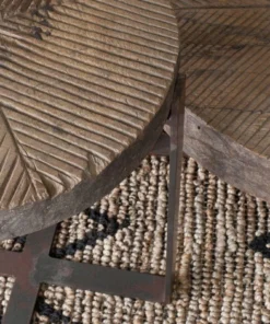 Nkuku Chakala Wooden Coffee Table Living Room