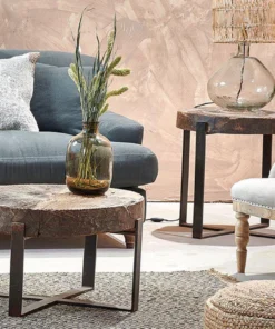 Nkuku Chakala Wooden Coffee Table Living Room