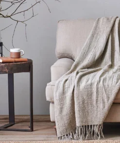 Nkuku Chakala Wooden Side Table Living Room