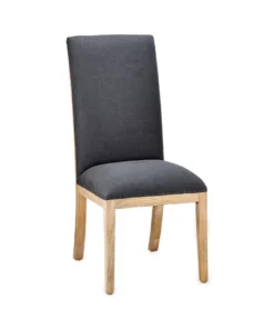 Nkuku Chapora Linen Dining Chairs - Charcoal (Set Of 2) Kitchen & Dining Room 14 Nkuku Chapora Linen Dining Chairs - Charcoal (Set Of 2) Kitchen & Dining Room