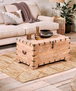 Nkuku Chaprala Braided Hemp Rug